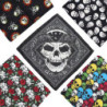 Bandana tête de mort 100% coton  huit modèles