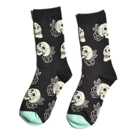 chaussettes standard têtes de mort modele 3