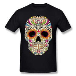Magnifique T-shirt Santa Muerte : 5 couleurs au choix !