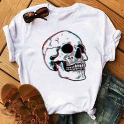 Tshirt crâne tête de mort pour femme - nombreux modèles au choix!