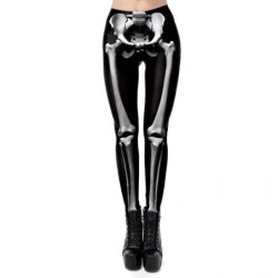 Legging imprimé tête de mort Halloween pour femme 20 modèles au choix