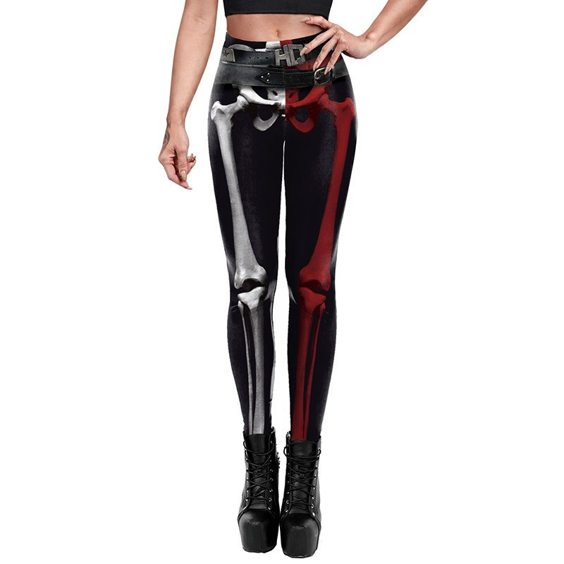 Legging Squelette sexy fantaisie pour femmes - 11 modèles au choix !