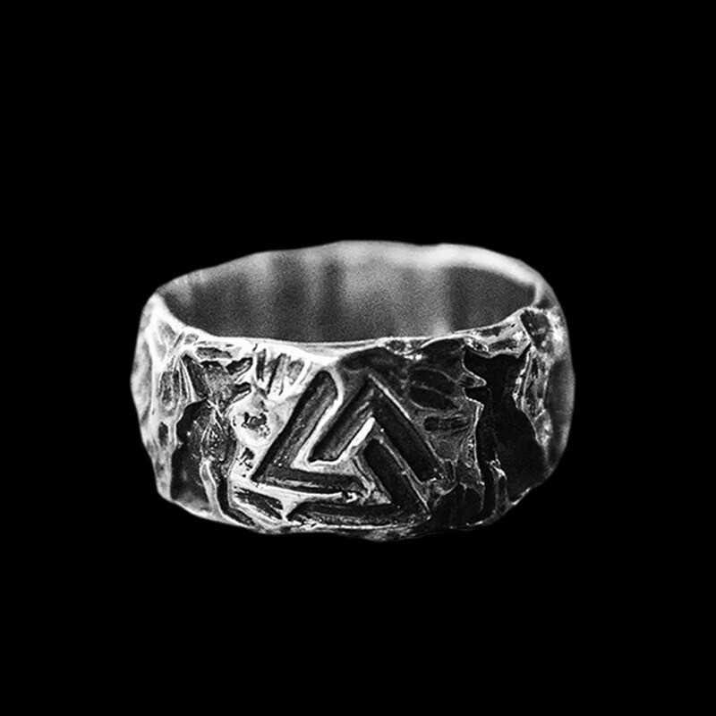 Bague Viking en acier inoxydable - 9 modèles au choix !