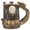 Gobelet à vin guerrier Viking Odin Tankard en acier inoxydable 200ml - modèle 2