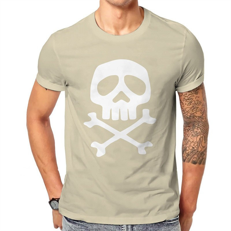 T-shirt de Pirates  Jolly rogers à manches courtes et col rond !