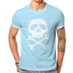 T-shirt de Pirates  Jolly rogers à manches courtes et col rond !
