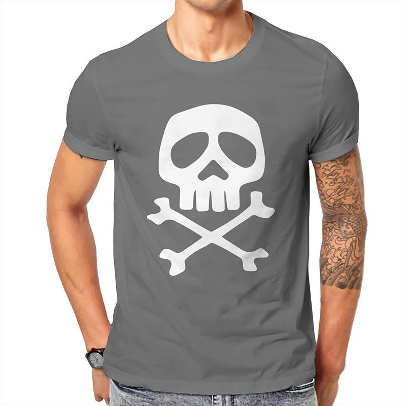 T-shirt de Pirates  Jolly rogers à manches courtes et col rond !