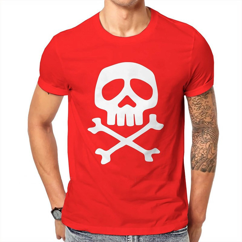 T-shirt de Pirates  Jolly rogers à manches courtes et col rond !