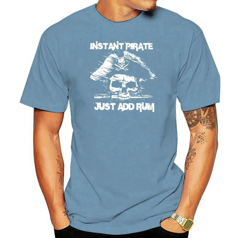 T-shirt de Pirate Rhum "ajoutez du Rhum et je deviens un pirate" !