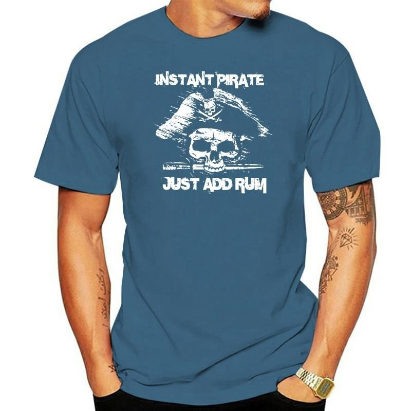 T-shirt de Pirate Rhum "ajoutez du Rhum et je deviens un pirate" !