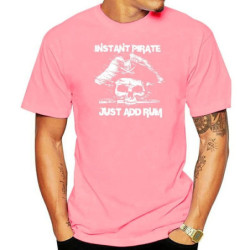 T-shirt de Pirate Rhum "ajoutez du Rhum et je deviens un pirate" !
