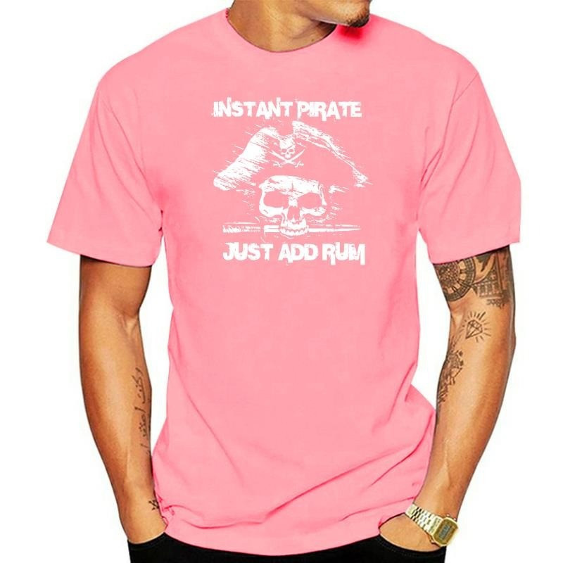 T-shirt de Pirate Rhum "ajoutez du Rhum et je deviens un pirate" !