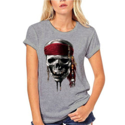 T-shirt Pirate Jolly Rogers manches courtes col rond Homme et Femmes!