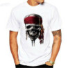 T-shirt Pirate Jolly Rogers manches courtes col rond Homme et Femmes!