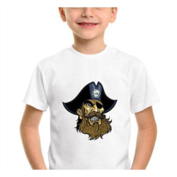 T-shirt de Pirates enfant à manches courtes et col rond pour garcon !