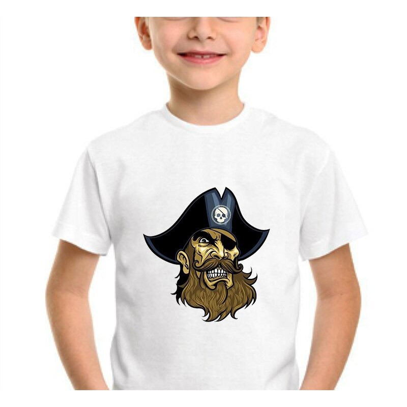 T-shirt de Pirates enfant à manches courtes et col rond pour garcon !