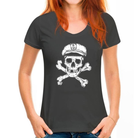 T-shirt de Pirates Vieux Marin Pirate - 8 couleurs au choix !