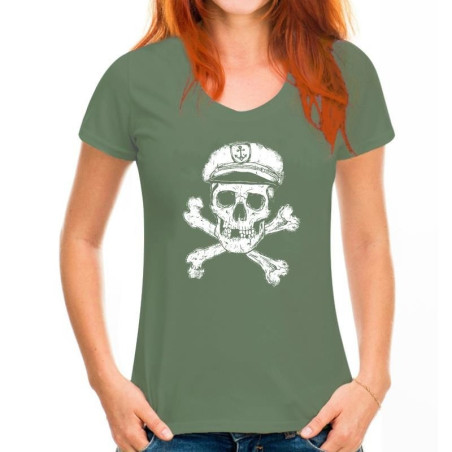 T-shirt de Pirates Vieux Marin Pirate - 8 couleurs au choix !