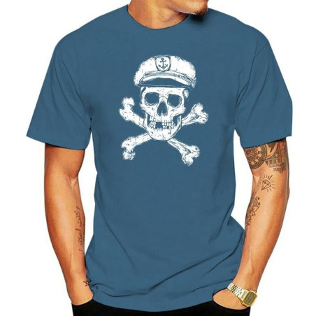 T-shirt de Pirates Vieux Marin Pirate - 8 couleurs au choix !