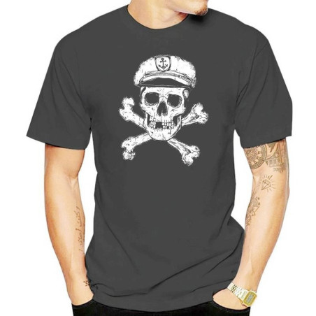 T-shirt de Pirates Vieux Marin Pirate - 8 couleurs au choix !
