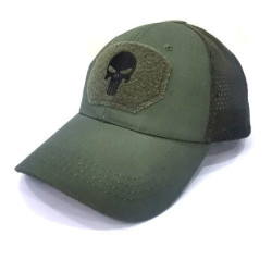 Magnifique Casquette tête de mort tactique couleur camoufflage avec crâne