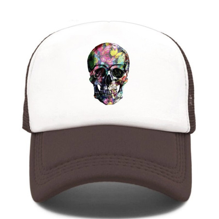 Magnifique Casquette Tête de mort Santa Muerte