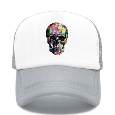 Magnifique Casquette Tête de mort Santa Muerte