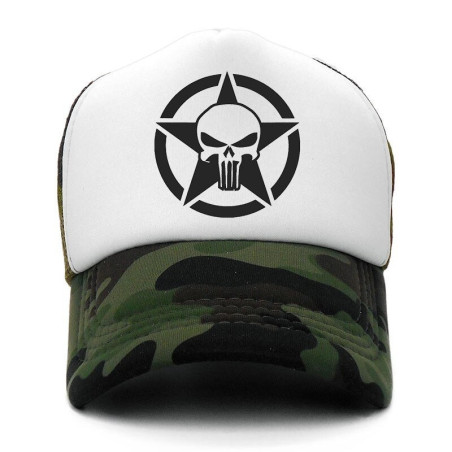 Casquette tête de mort Sniper - nombreux modèles au choix !