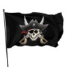 Drapeau de pirate sabres croisés tête de mort- 2 tailles