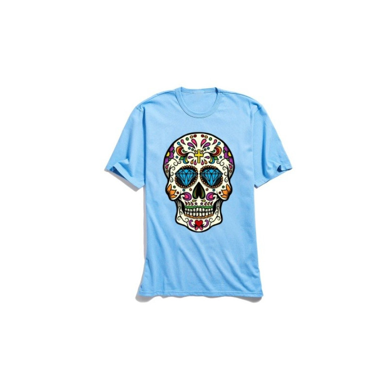 T Shirt Tete de Mort Mexicaine