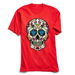 T Shirt Tete de Mort Mexicaine