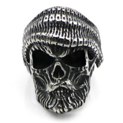 Bague Chevaliere Tête de Mort Pirate pour homme