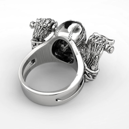 Bague Tete de Mort Biker