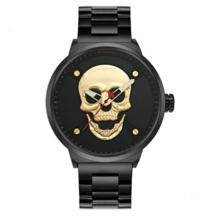 Montre motif Tête de Mort Homme