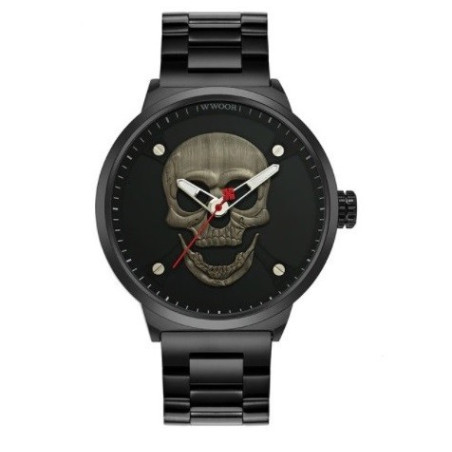 Montre motif Tête de Mort Homme