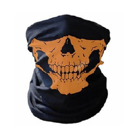 Foulard Motard Tete de Mort - Tour de Cou Tete de Mort Glacial