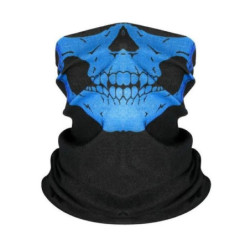 Foulard Motard Tete de Mort - Tour de Cou Tete de Mort Glacial
