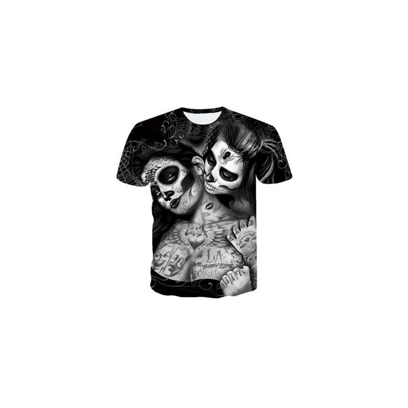 T shirt Calaveras Tête de Mort