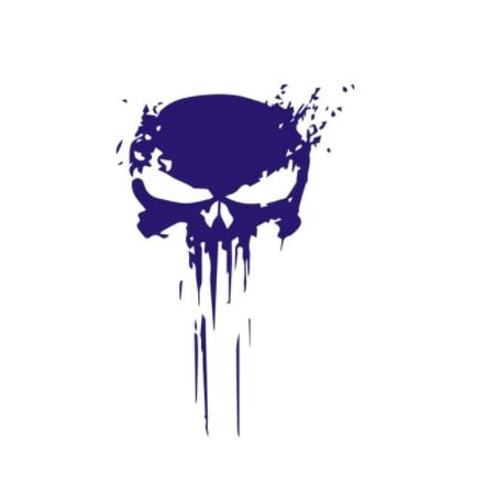 Sticker Tete de Mort Punisher
