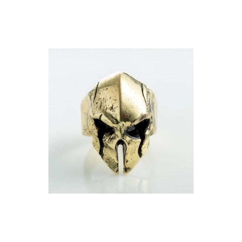 Bague Tete de Mort Spartiate