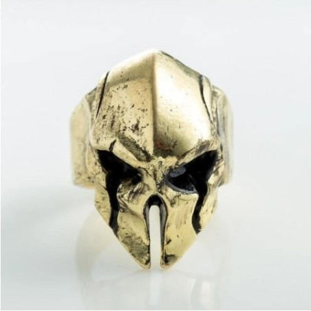 Bague Tete de Mort Spartiate