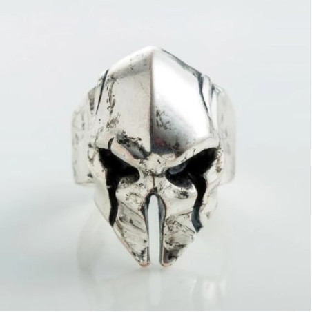 Bague Tete de Mort Spartiate