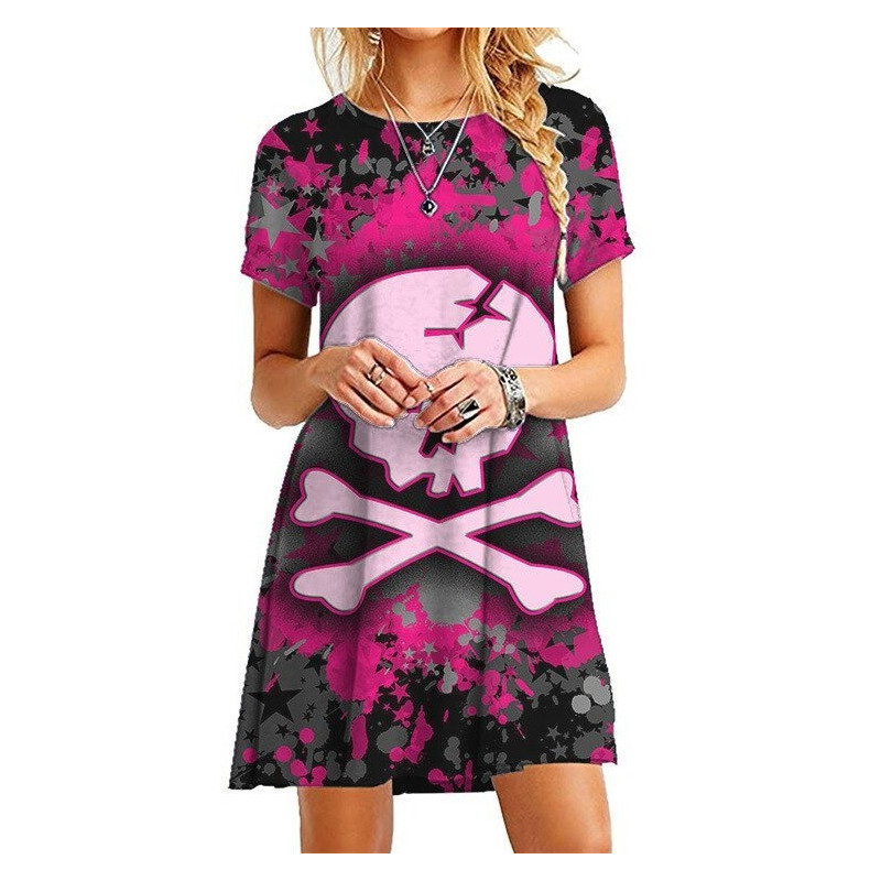 Robe Tête de Mort Crâne Mexicain Coloré - 7 modèles au choix !
