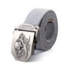 Ceinture Tête de Mort Pirate couleur gris