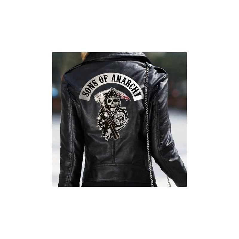 Magnifique Veste Sons Of Anarchy Femme