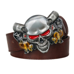 Ceinture Tête de Mort Biker