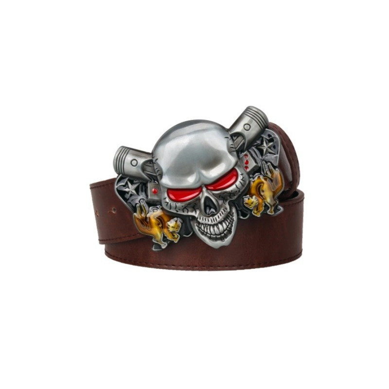 Ceinture Tête de Mort Biker