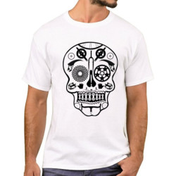 T Shirt Tête de Mort Tradition Mexicaine - 10 modèles uniques!