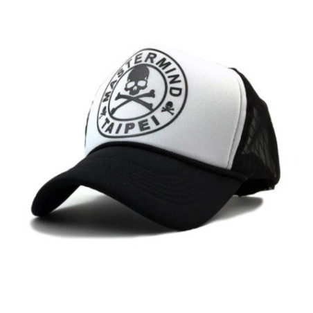 Casquette Tête de Mort Mastermind Couleur Blanc