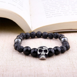 Bracelet Tête de Mort Inca